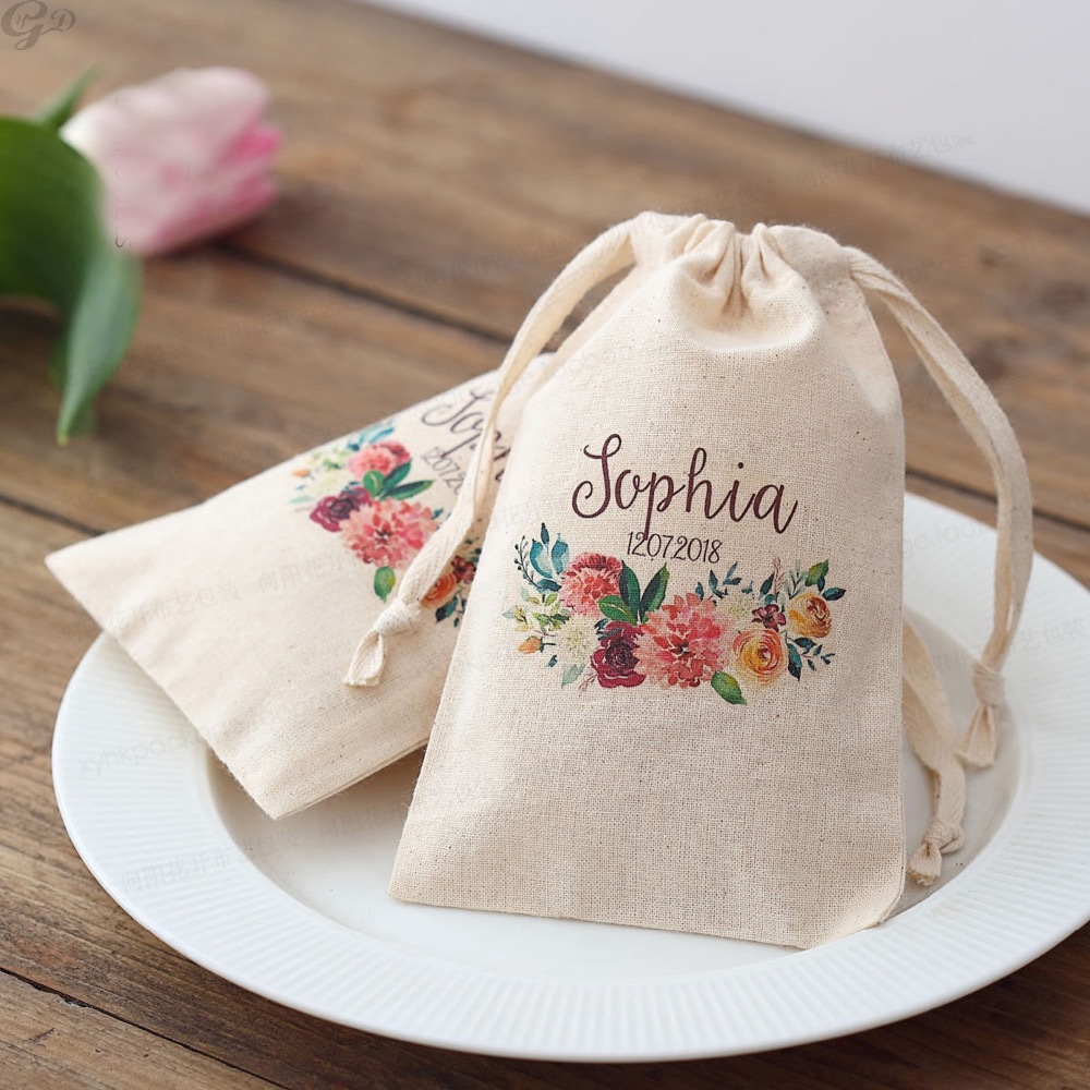 Baby Food Logo - 100 Uds. Nombre personalizado Logo boda
