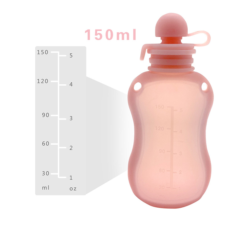 Baby Food Reusable Pouches - Bolsa de almacenamiento de leche práctica