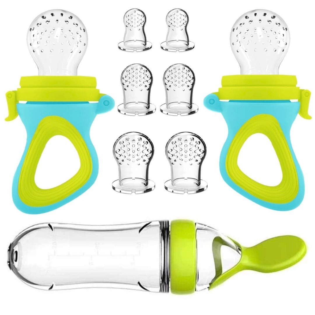 Baby Food Diet - Botella de alimentación exprimidora de silicona