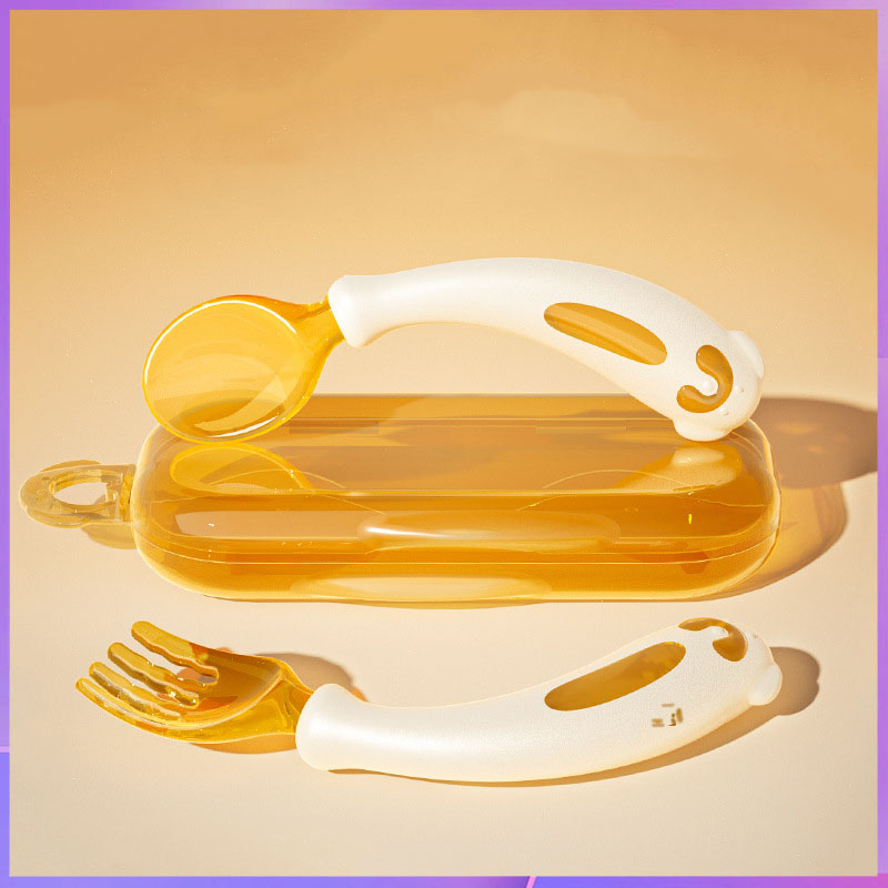 Baby Food Eating - Tenedor cuchara para bebé/aprender a comer