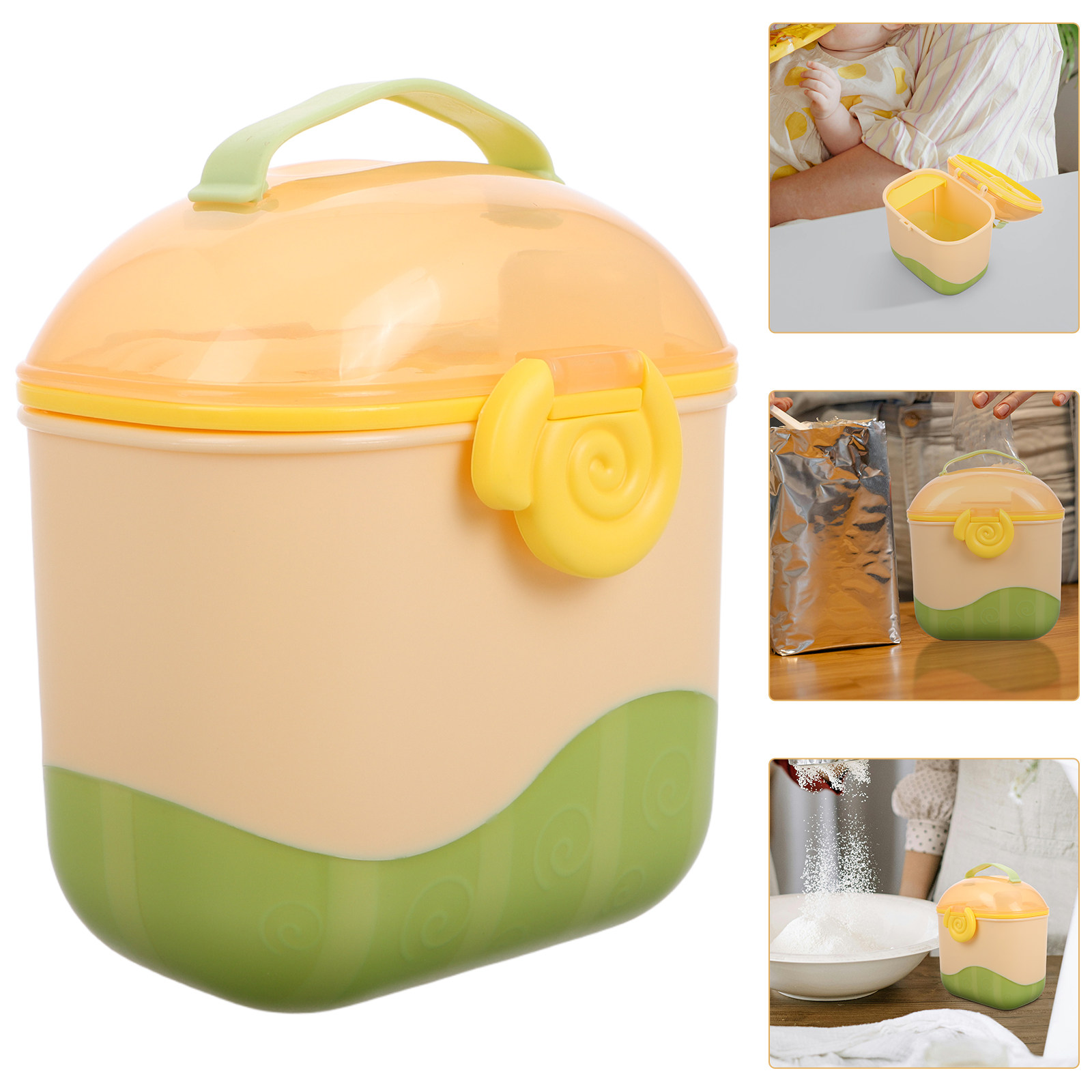 Baby Food Dispenser - Dispensador de Leche en Polvo Multicompartimento