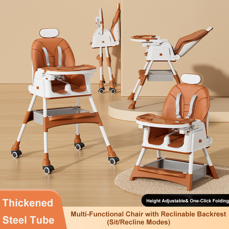Baby Food Eating Chair - Silla de comedor plegable para bebé,