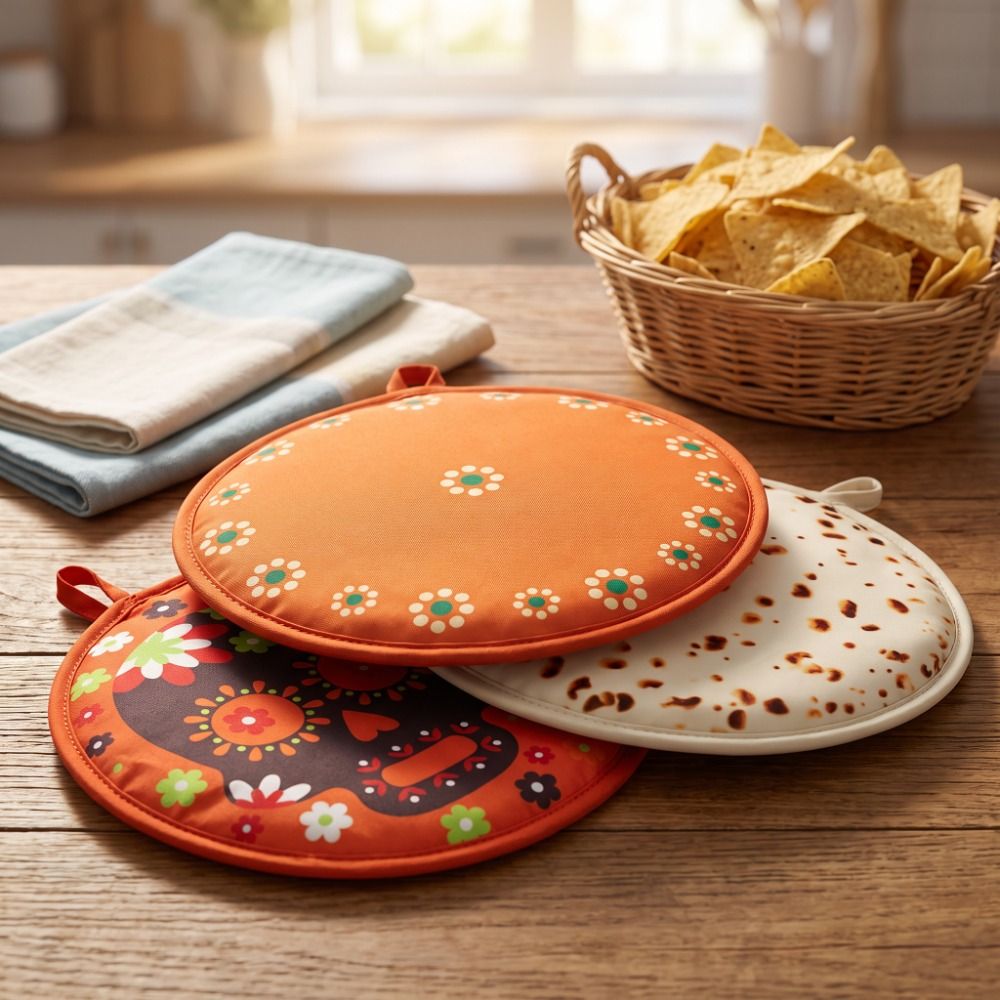 Food Pouch Reusable - Bolsa Calentadora de Tortillas con Aislamiento