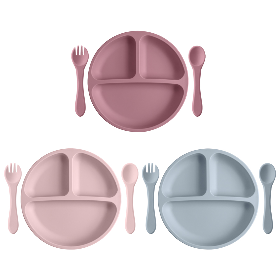 Baby Food Eating - Juego de vajilla para niños de