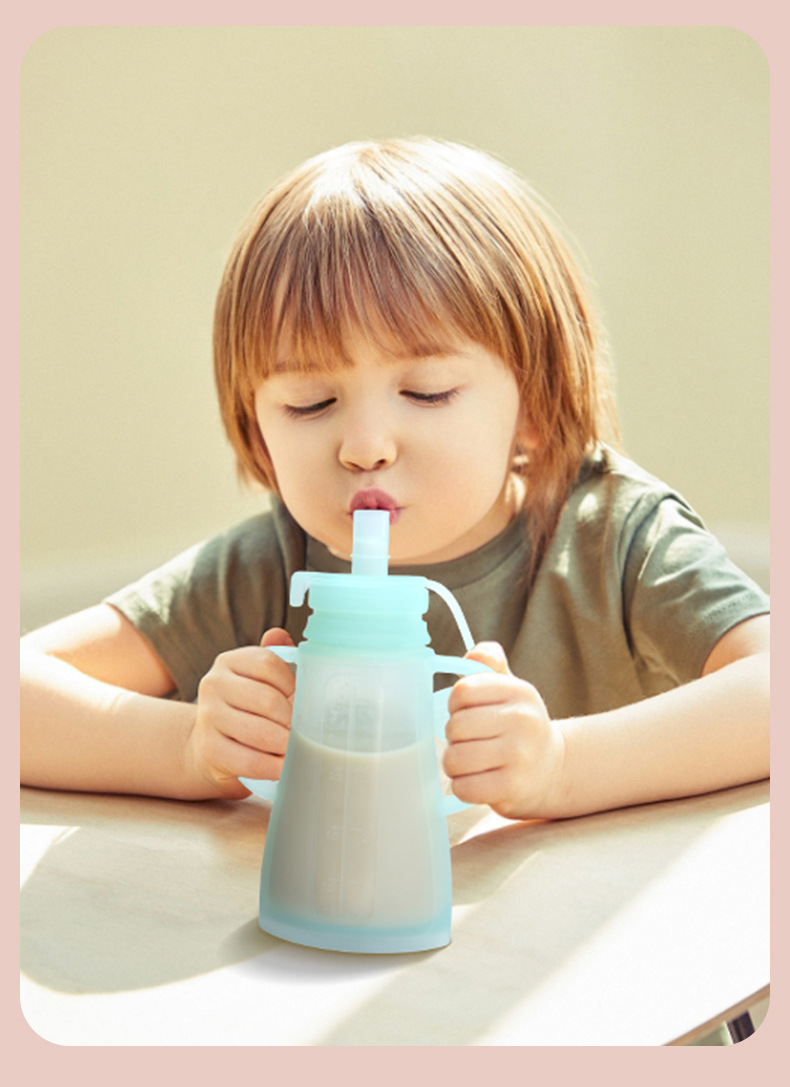 Food Pouch Reusable - Bolsa Reutilizable de Silicona para Almacenar
