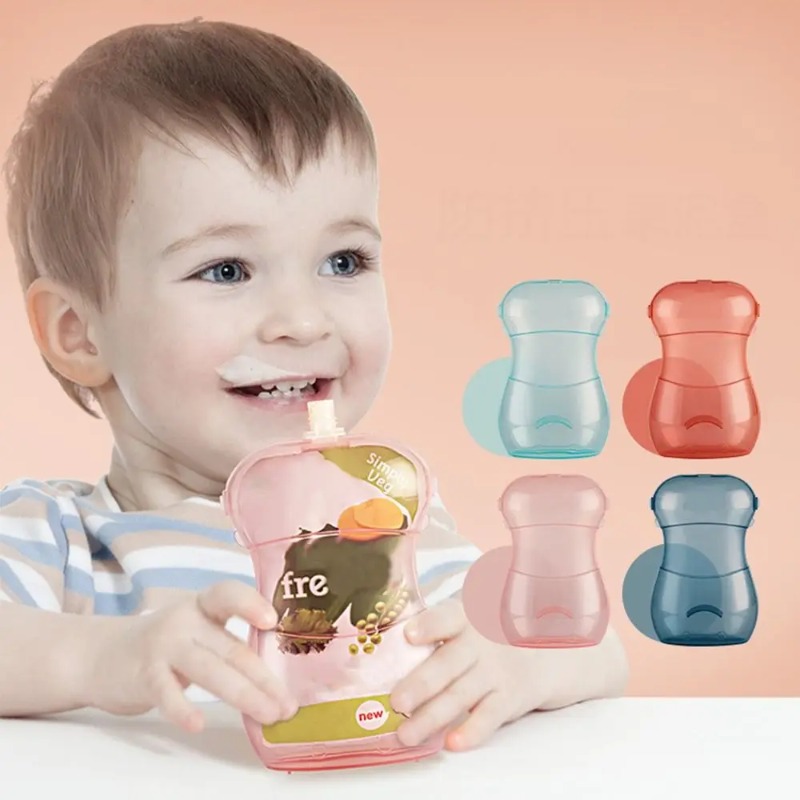 Baby Food Reusable Pouches - Bolsas reutilizables para comida de bebé,