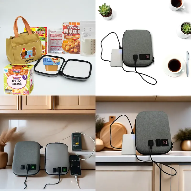 Baby Food Reusable Pouches - 【CHIMU HOME】 Calentador de Puré de