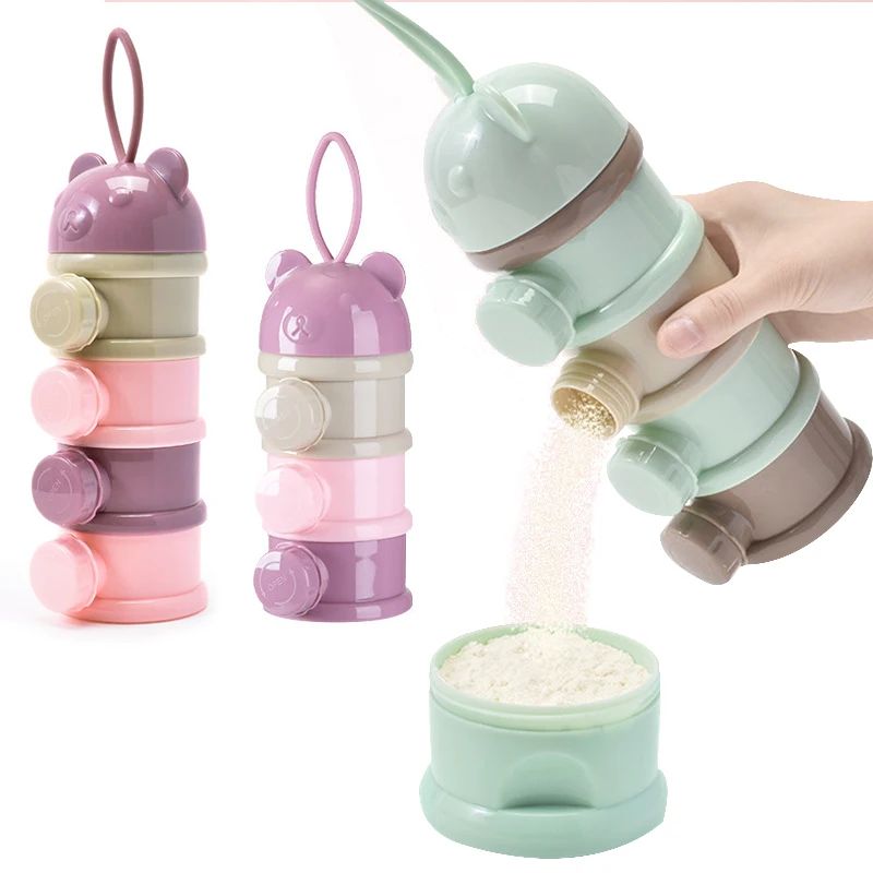 Baby Food Dispenser - Caja de almacenamiento de alimentos portátil