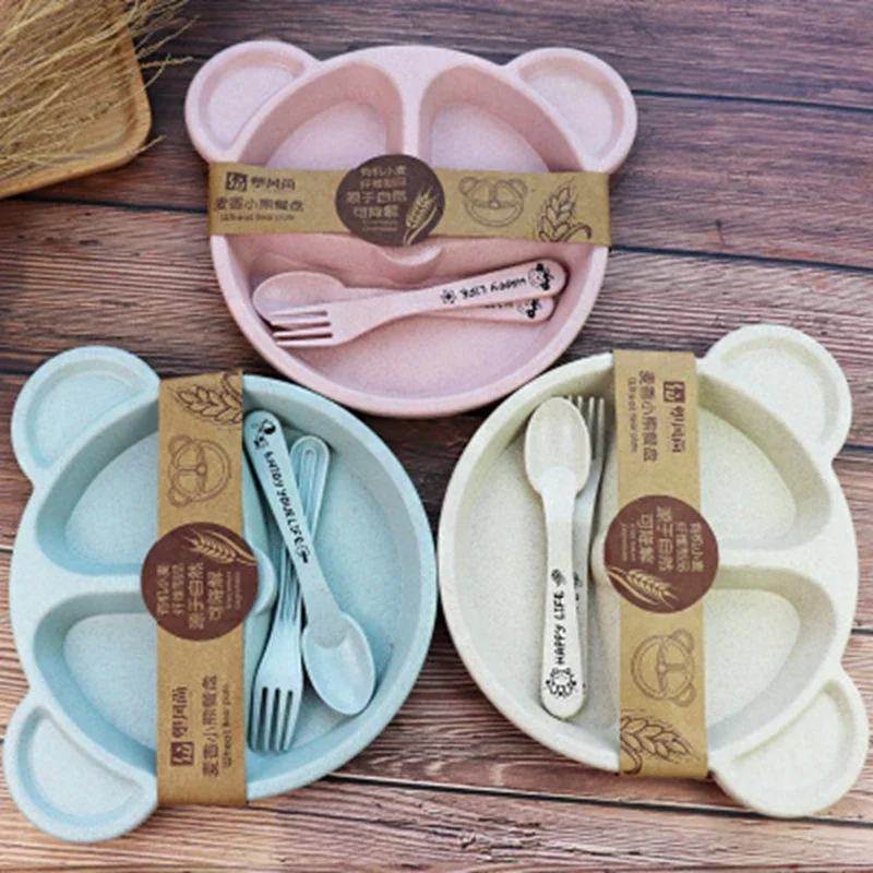 Baby Food Eating - Cuenco para comer para bebé, cuchara