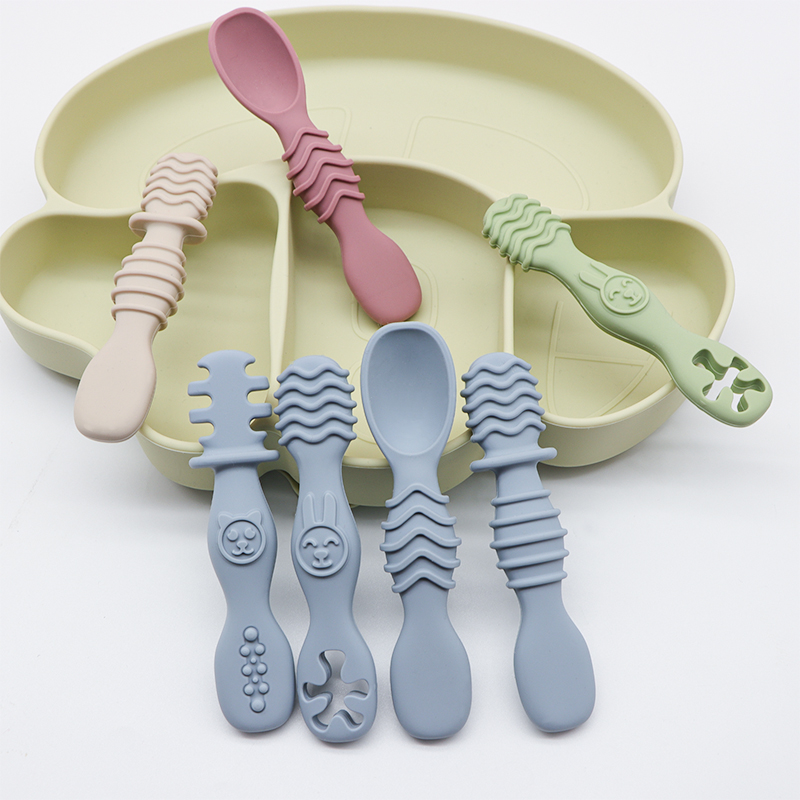 Baby Food For 7 Month Old - Cuchara de silicona para comida de