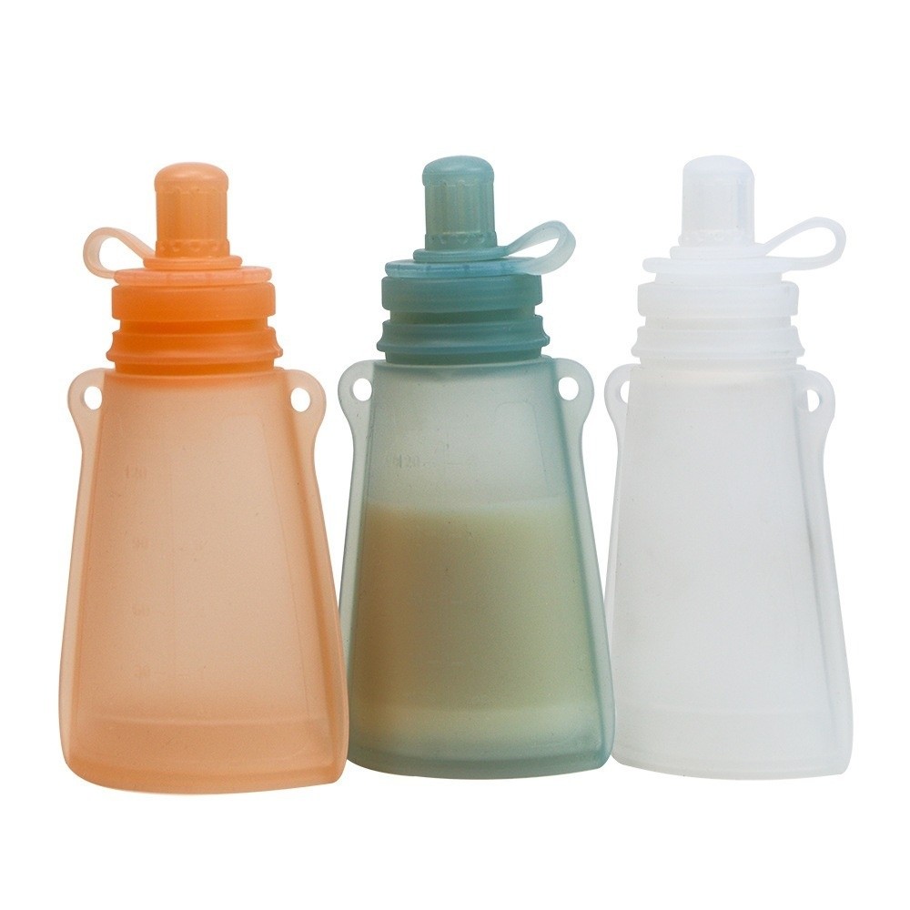 Bolsa de silicona sin BPA para - Baby Food Reusable Pouches reseña y precio