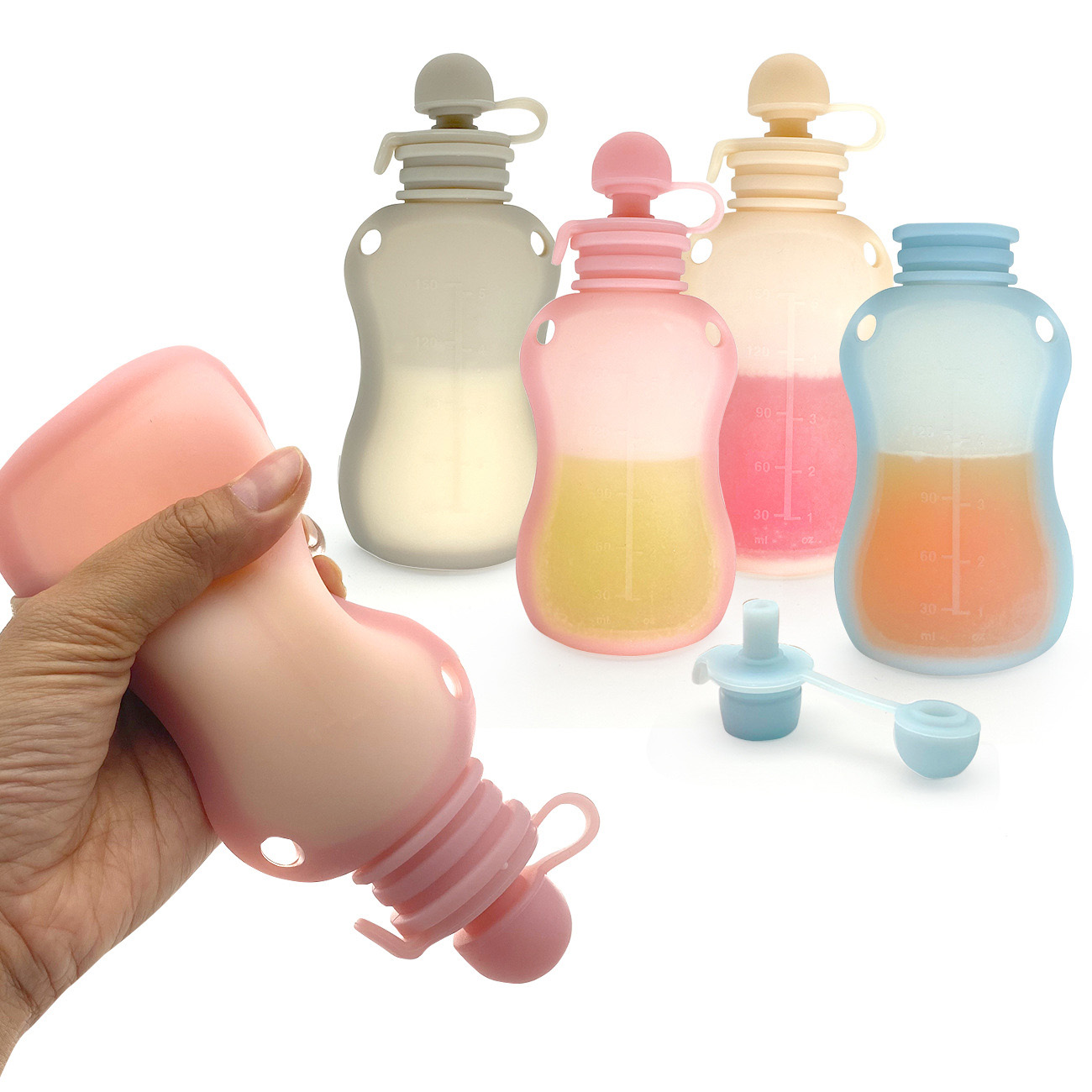 Bolsa de almacenamiento de lec - Baby Food Reusable Pouches reseña y precio