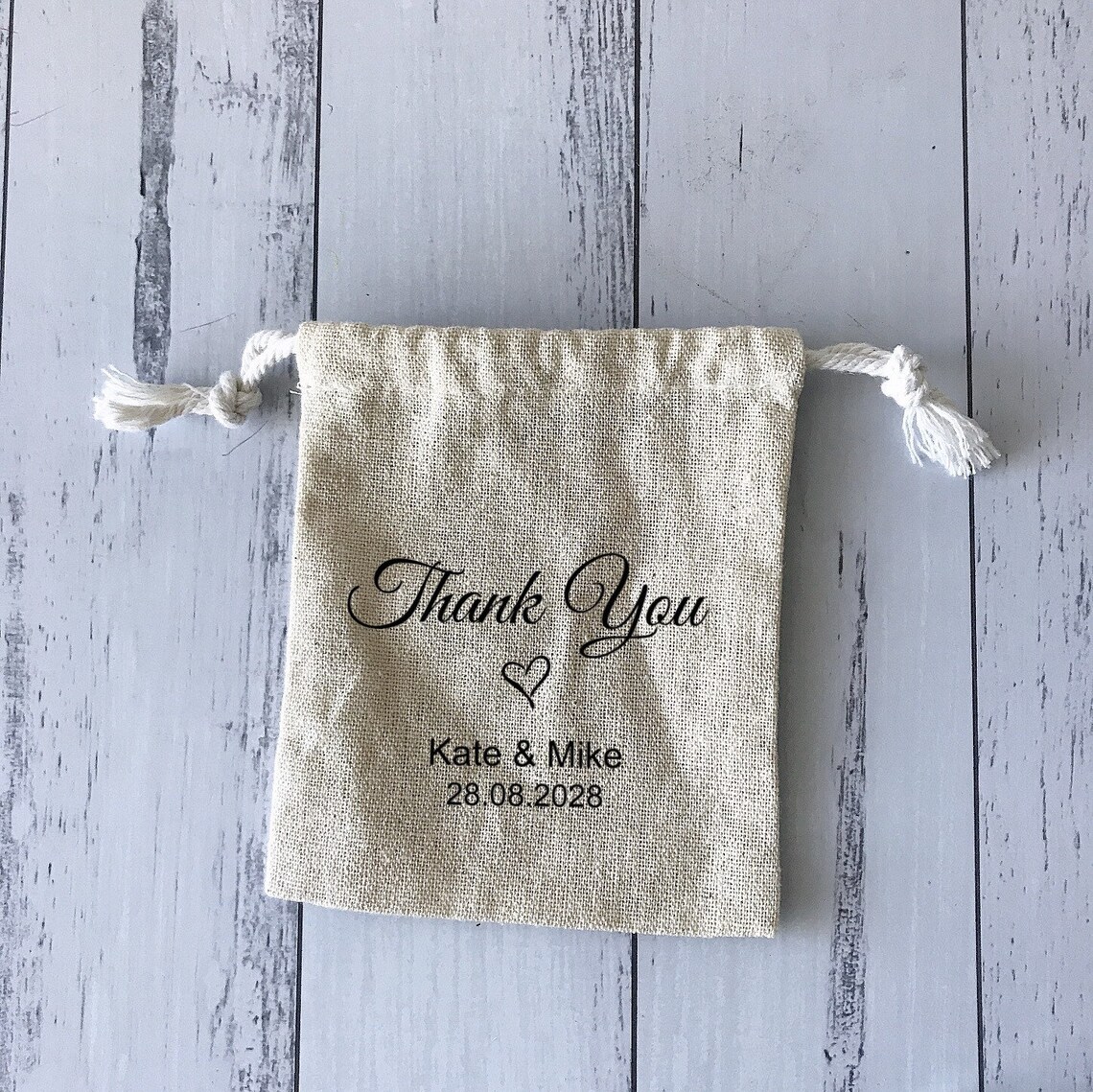 Bolsas personalizadas de lino  - Baby Food Logo reseña y precio