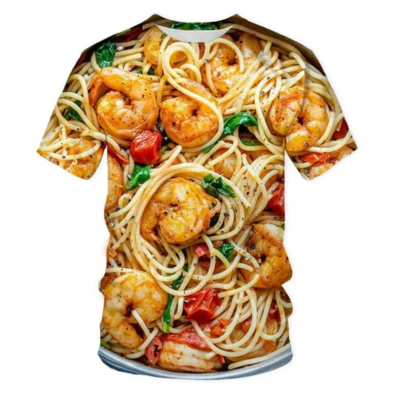 Camiseta gráfica de Pasta de p - Baby Food With Chicken reseña y precio