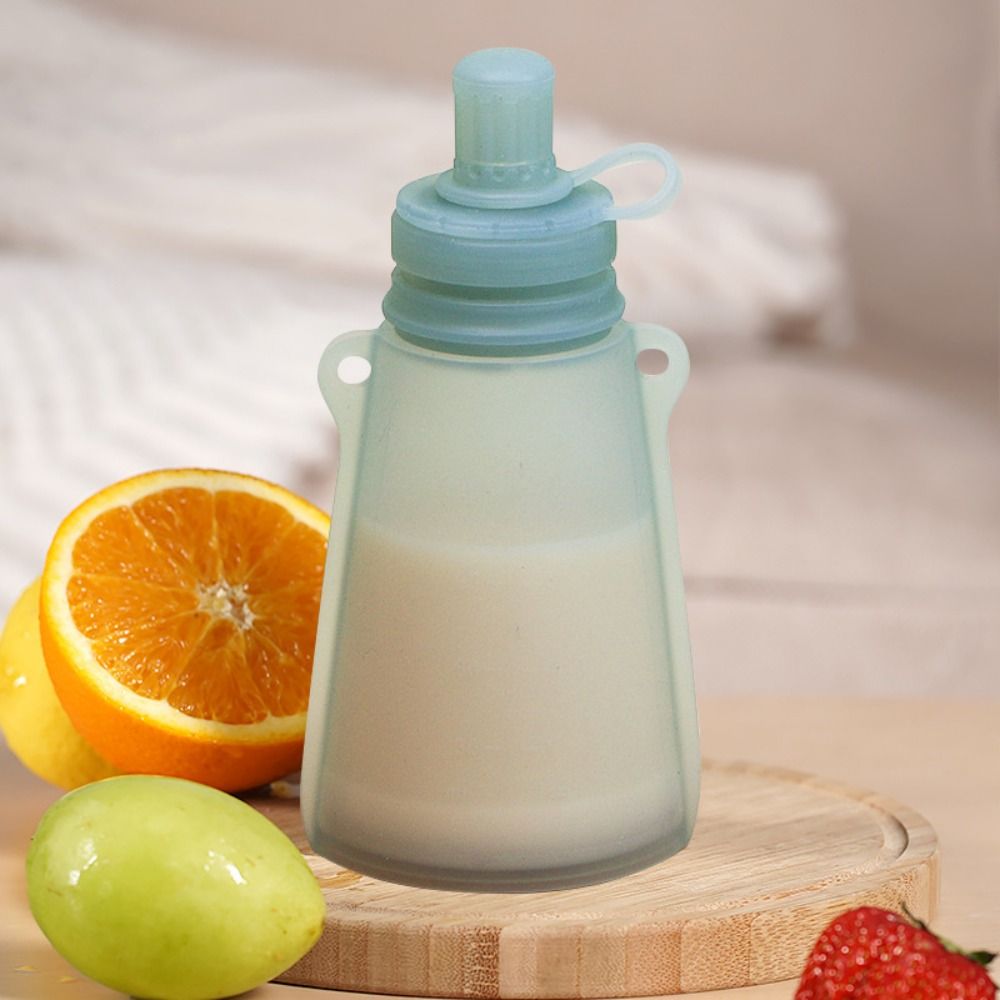 Bolsa de silicona para comida  - Baby Food Reusable Pouches reseña y precio