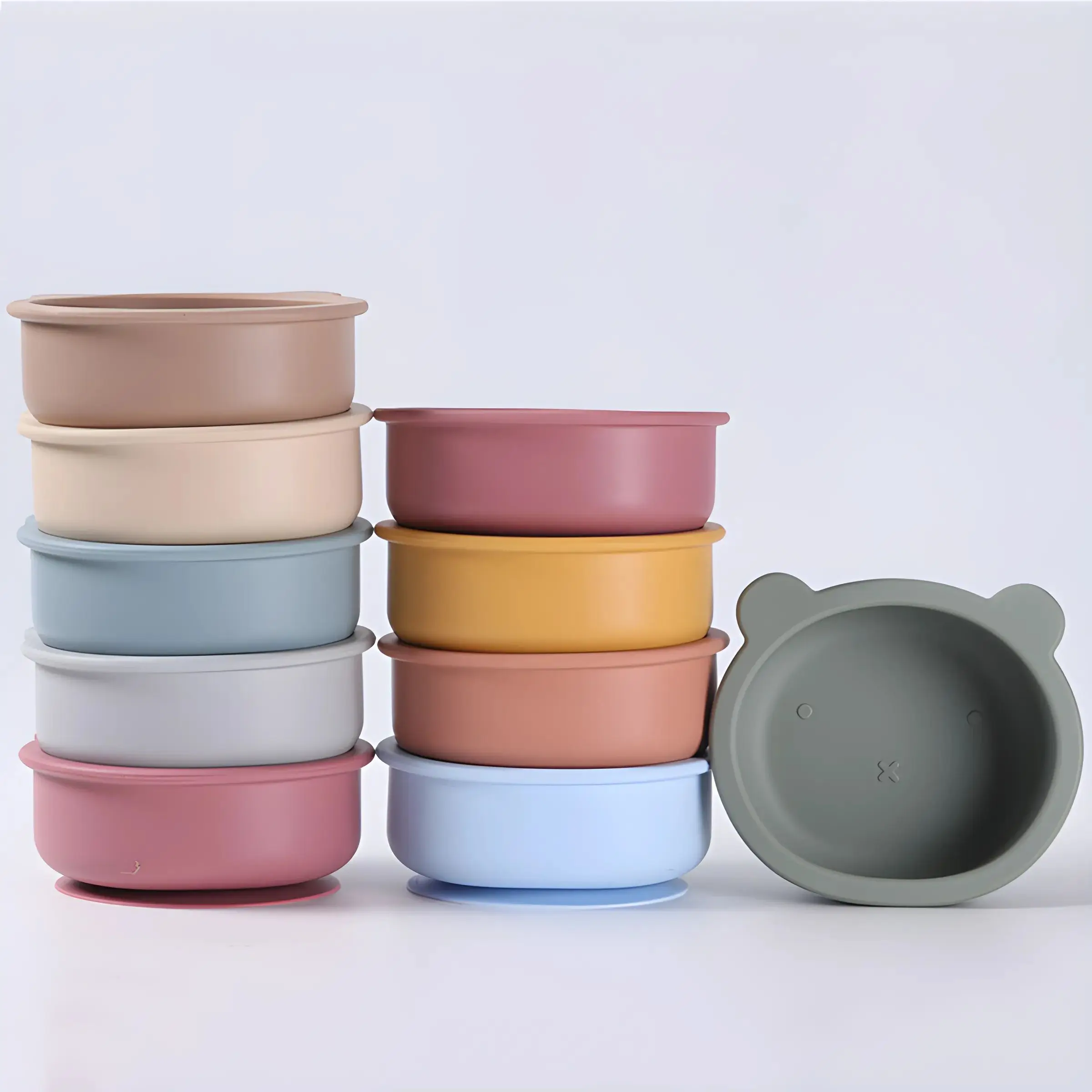 Cuenco de silicona para comida - Baby Food Eating reseña y precio
