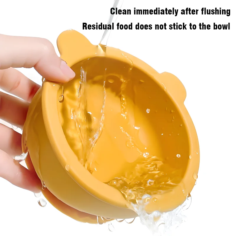 Cuenco de silicona para comida - Baby Food Eating reseña y precio