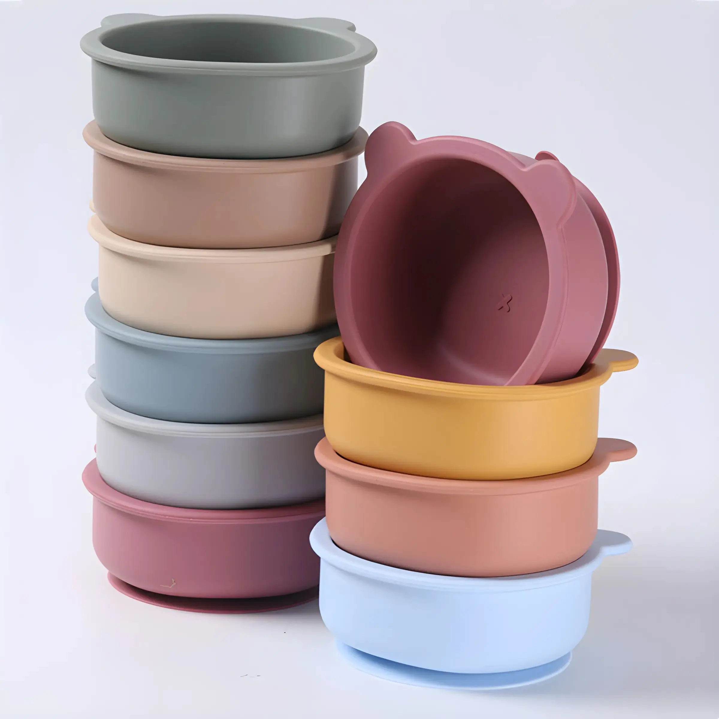 Cuenco de silicona para comida - Baby Food Eating reseña y precio
