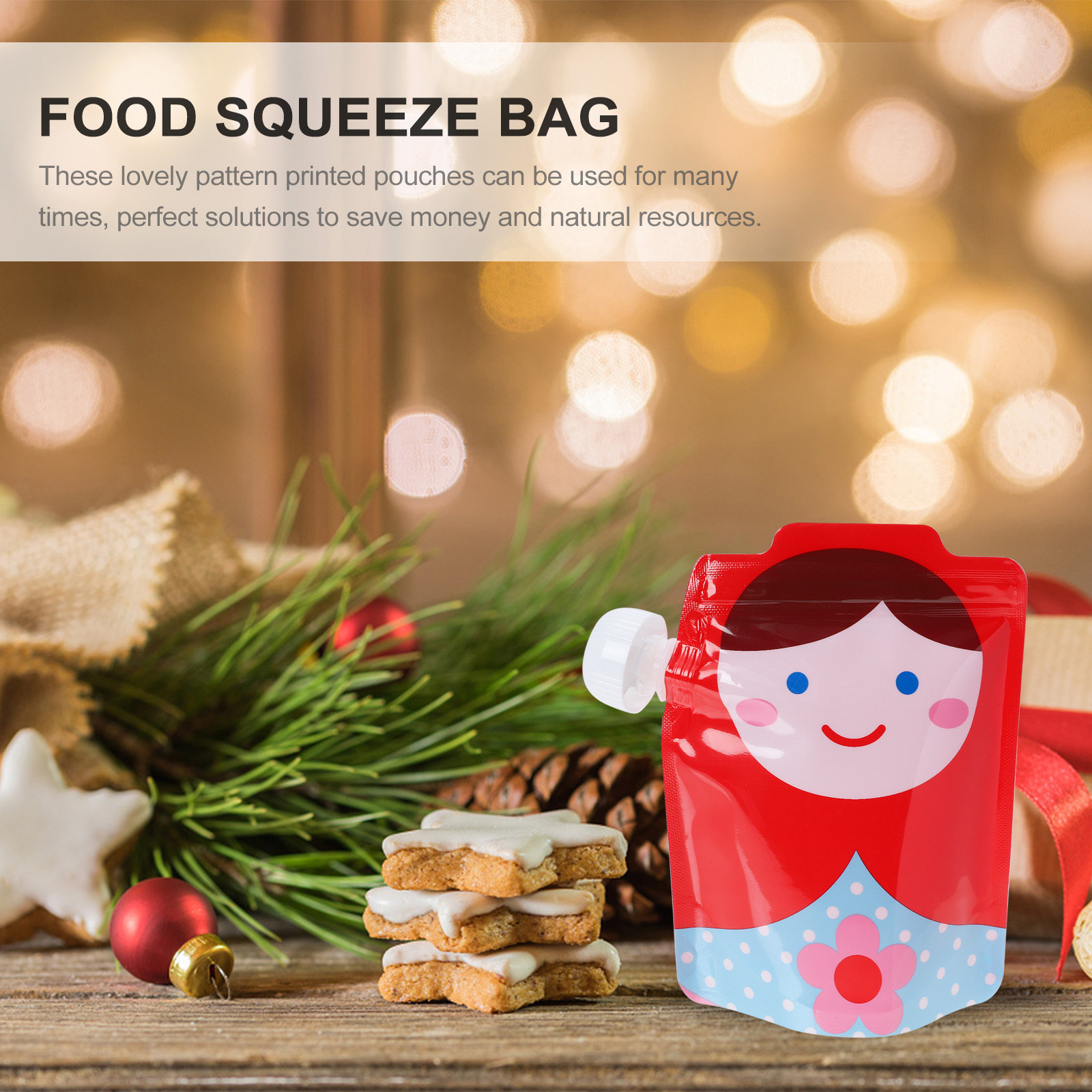 Paquete de 5 Bolsas Reutilizab - Baby Food Reusable Pouches reseña y precio