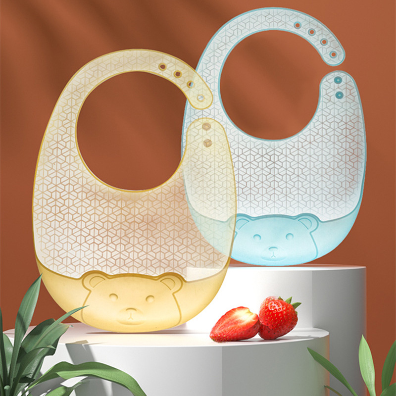 Babero para comer para bebé, b - Baby Food Eating reseña y precio
