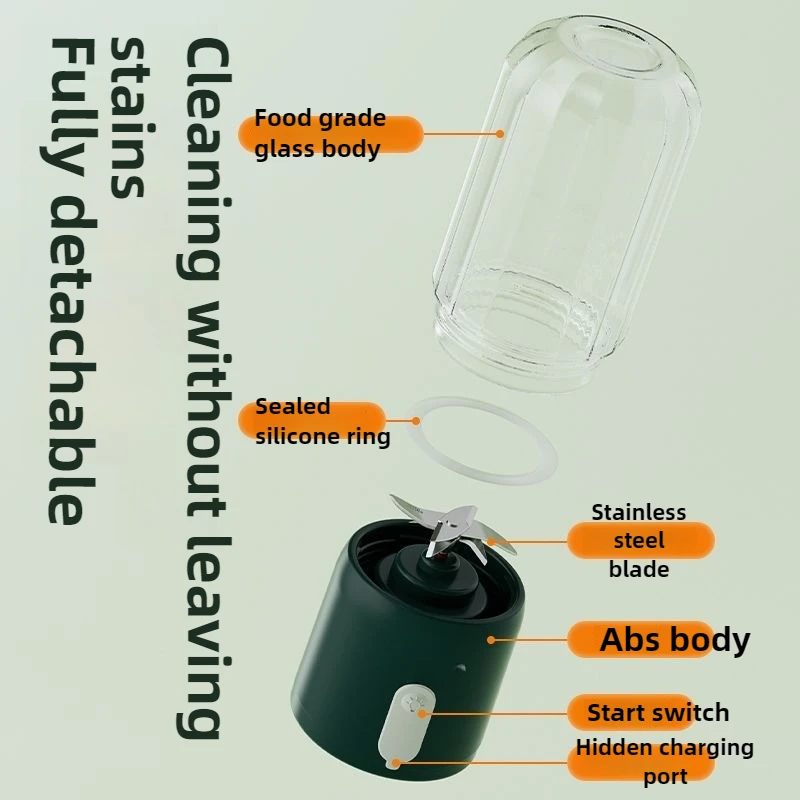 Vaso Mezclador Portátil de 350 - Baby Food Blender reseña y precio