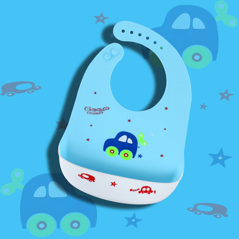 Babero de silicona para alimen - Baby Food Eating reseña y precio