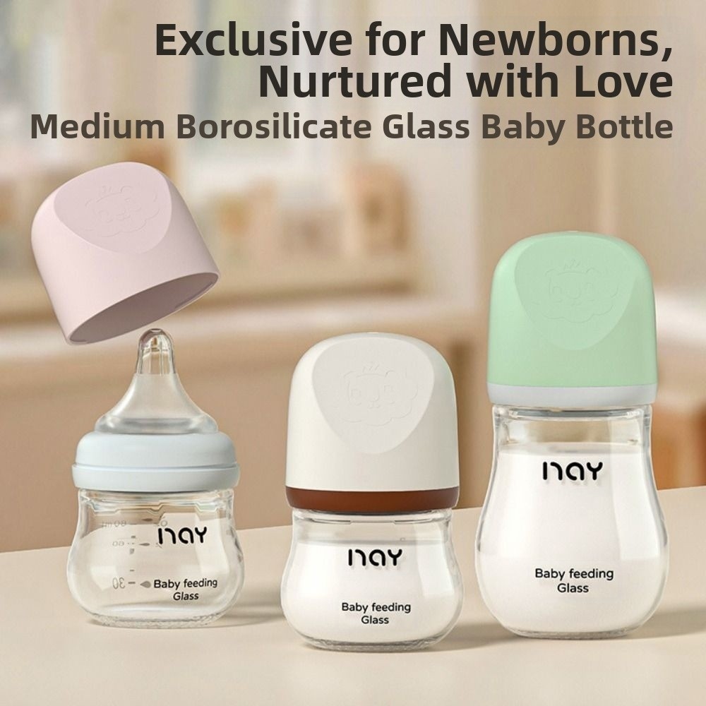 Biberón de vidrio antiflatulen - Baby Food Diet reseña y precio