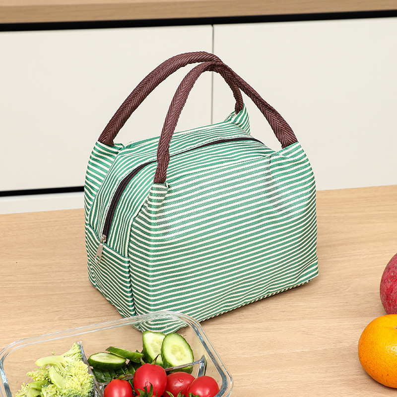 Bolsa de almuerzo a rayas aisl - Food Pouch Reusable reseña y precio