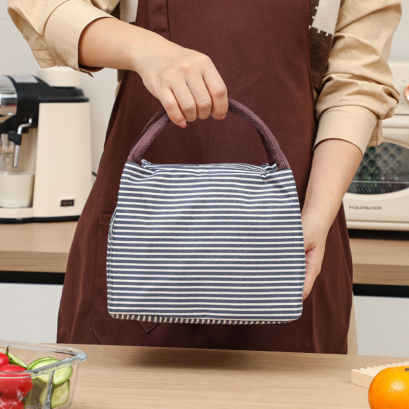 Bolsa de almuerzo a rayas aisl - Food Pouch Reusable reseña y precio