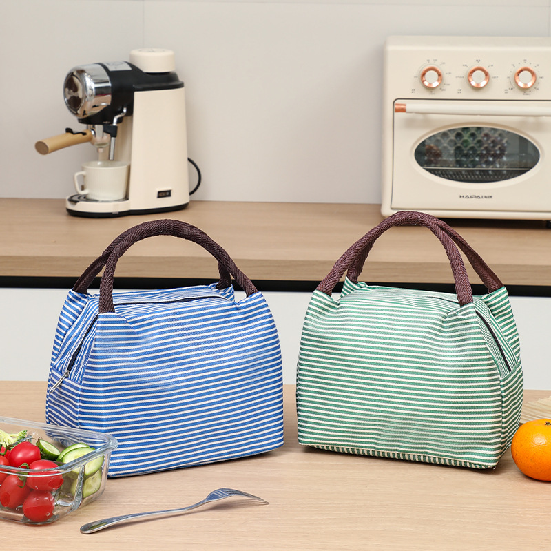 Bolsa de almuerzo a rayas aisl - Food Pouch Reusable reseña y precio