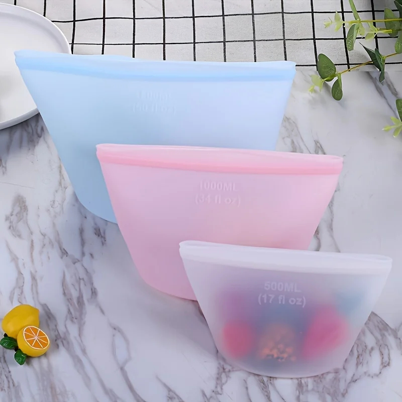 Bolsas de Silicona Reutilizabl - Food Pouch Reusable reseña y precio