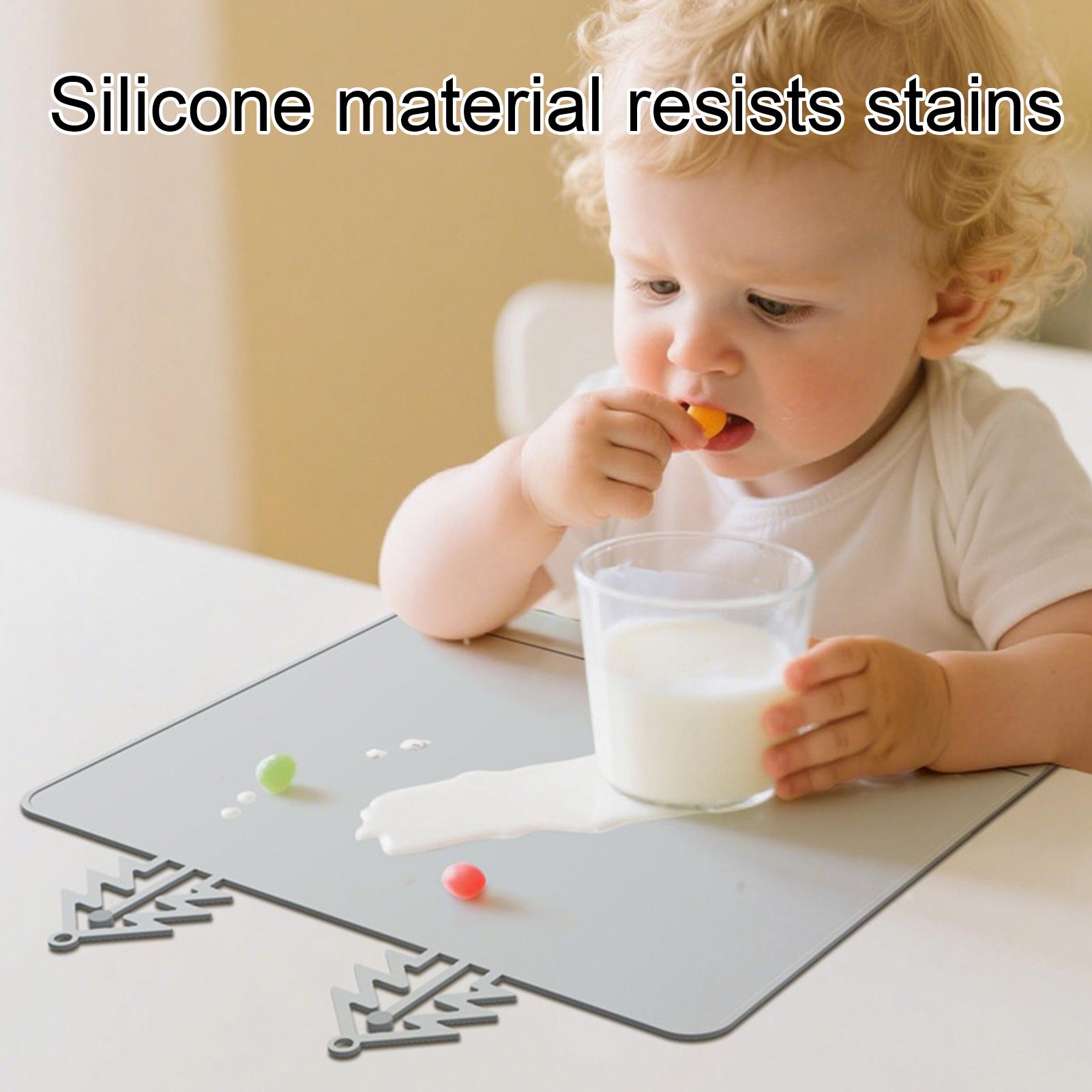 Mantel Individual de silicona, - Baby Food Eating reseña y precio