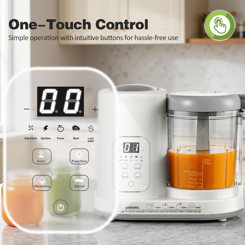Robot de Cocina para Bebés 4 e - Baby Food Blender reseña y precio