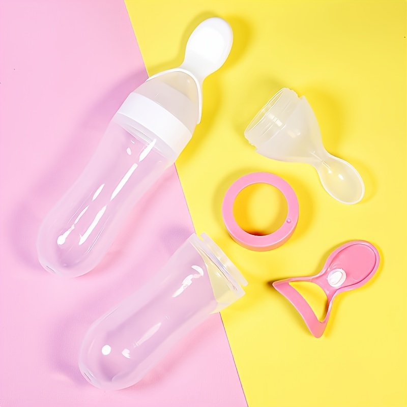 Biberón de silicona para alime - Baby Food Diet reseña y precio