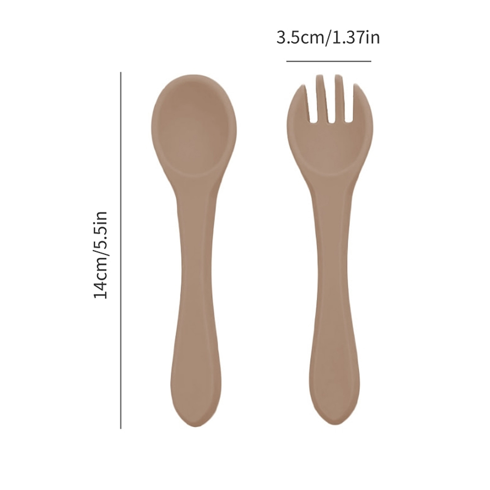 Cuchara y Tenedor de Silicona  - Baby Food Diet reseña y precio