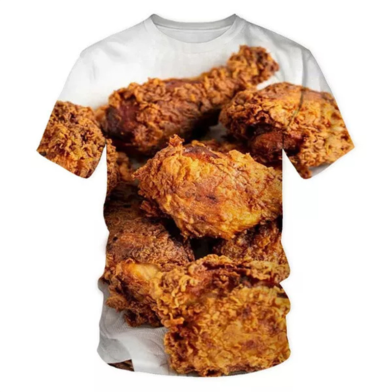 Camiseta con estampado 3D de P - Baby Food With Chicken reseña y precio