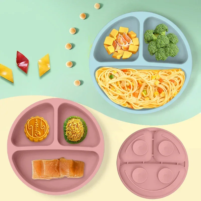 Juego de platos de silicona de - Baby Food Diet reseña y precio