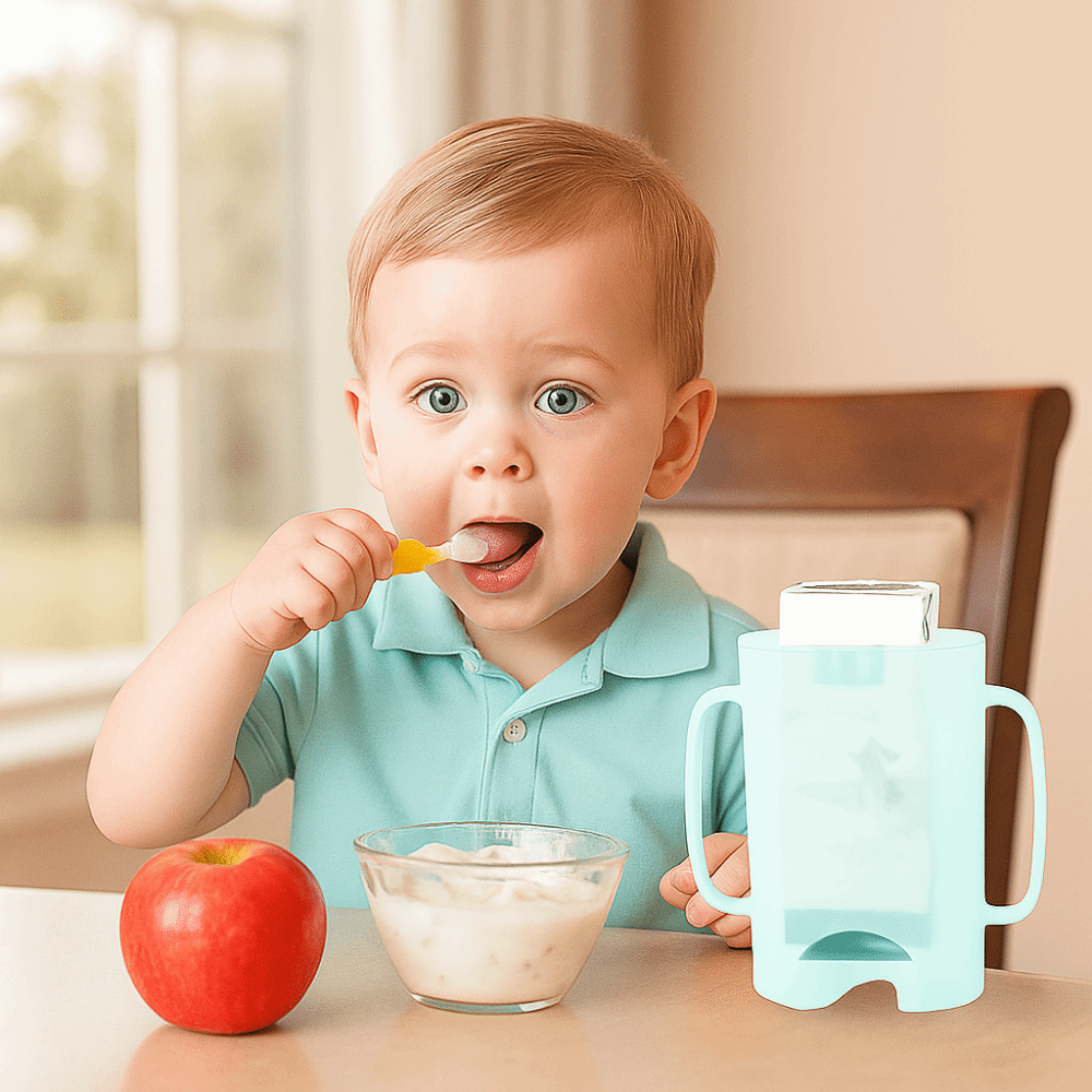 Soporte de bolsa de plástico p - Baby Food Reusable Pouches reseña y precio