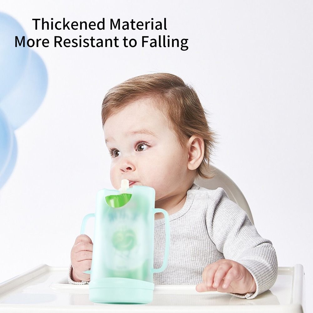Soporte de bolsa de plástico p - Baby Food Reusable Pouches reseña y precio