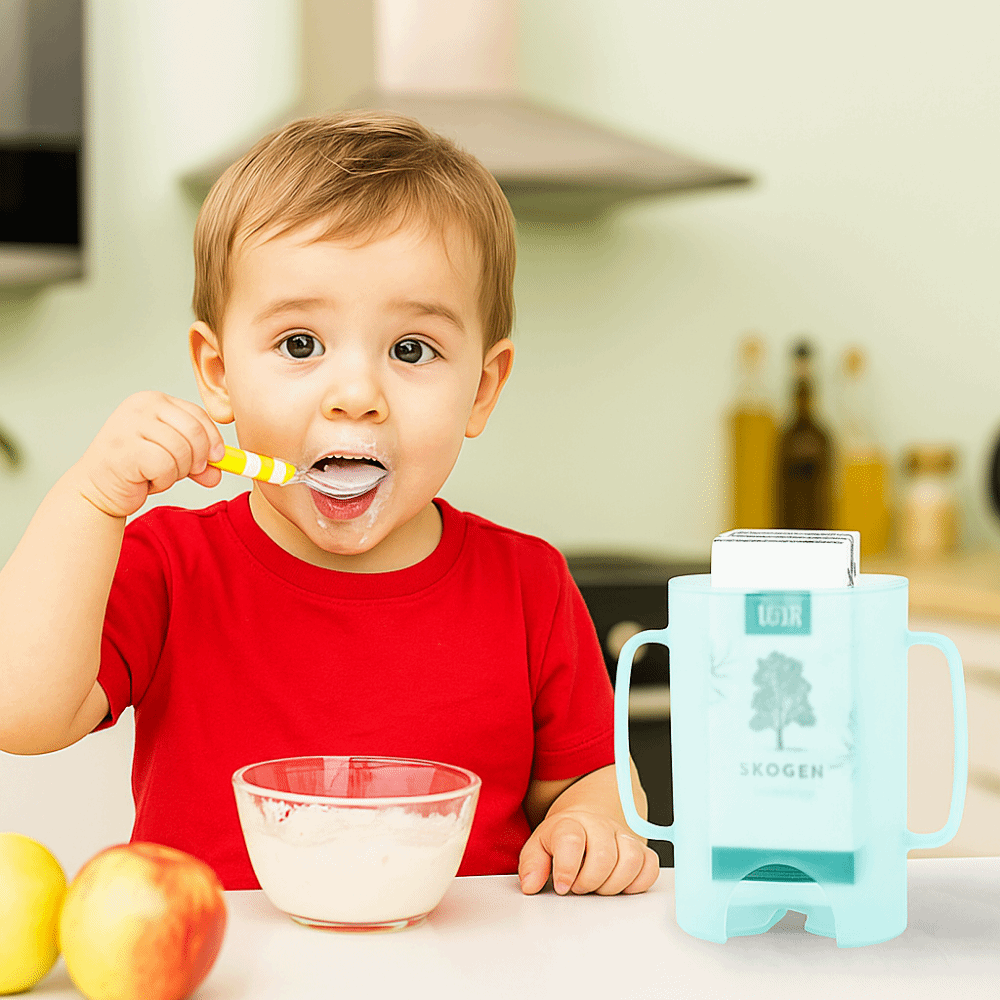 Soporte de bolsa de plástico p - Baby Food Reusable Pouches reseña y precio