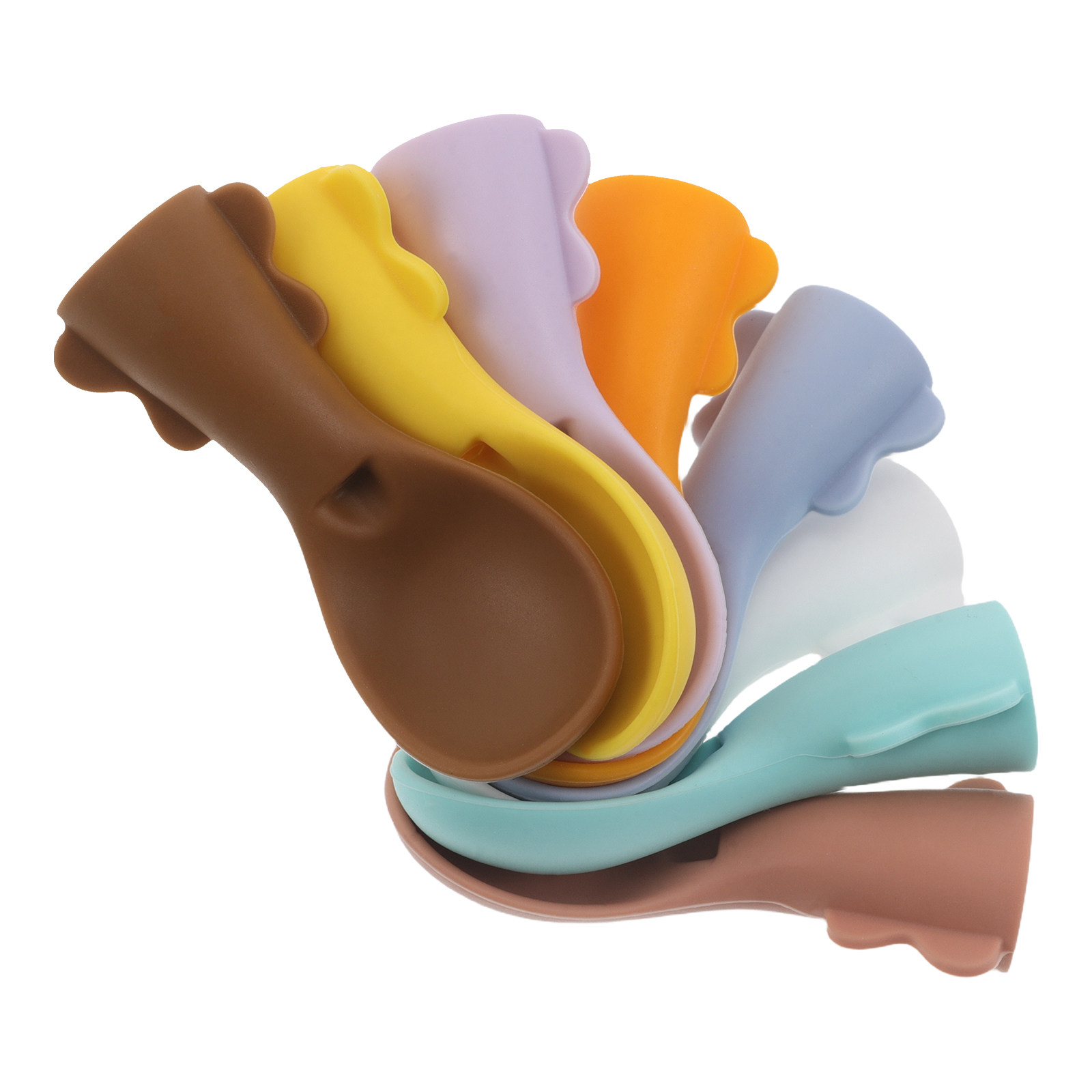 8 Cucharas de Silicona para Bo - Baby Food Reusable Pouches reseña y precio
