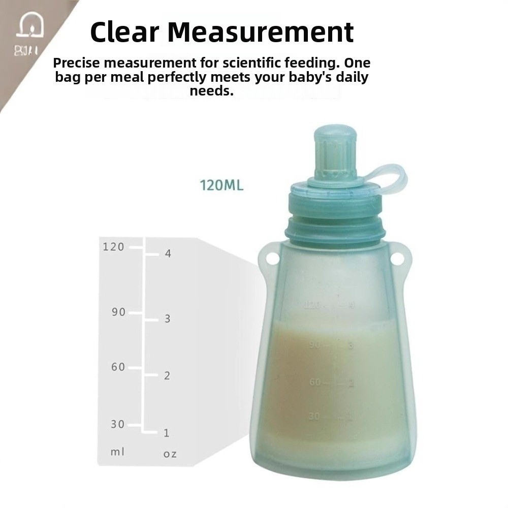 Bolsa de silicona para comida  - Baby Food Reusable Pouches reseña y precio
