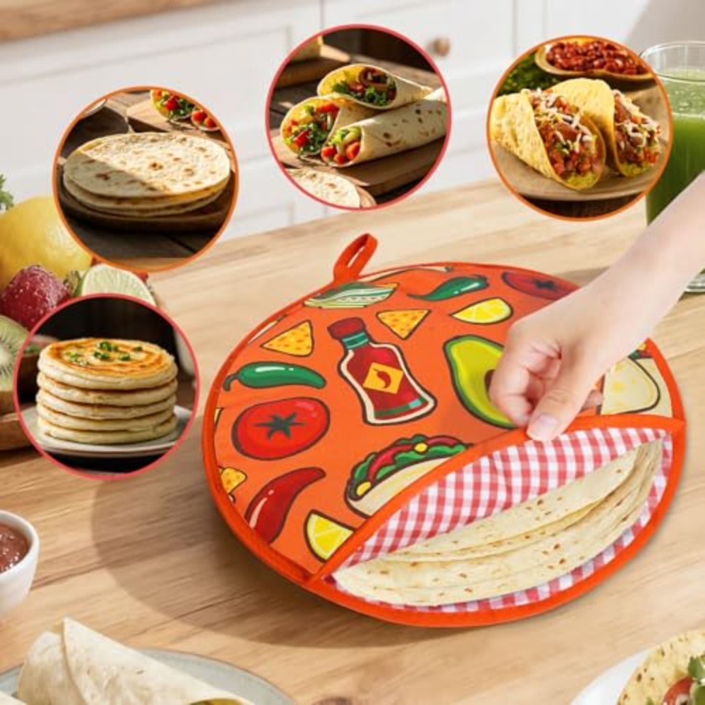 Bolsa Térmica para Tortillas d - Food Pouch Reusable reseña y precio