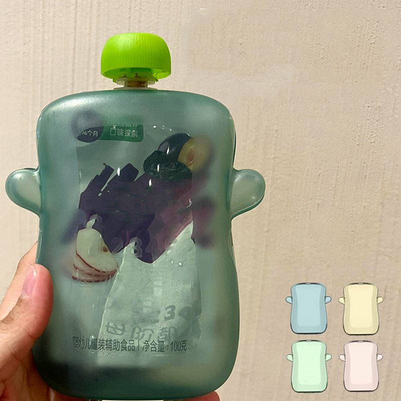 Soporte para bolsa de comida p - Baby Food Reusable Pouches reseña y precio