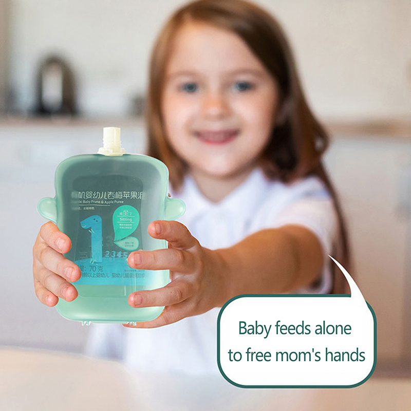 Soporte para bolsa de comida p - Baby Food Reusable Pouches reseña y precio