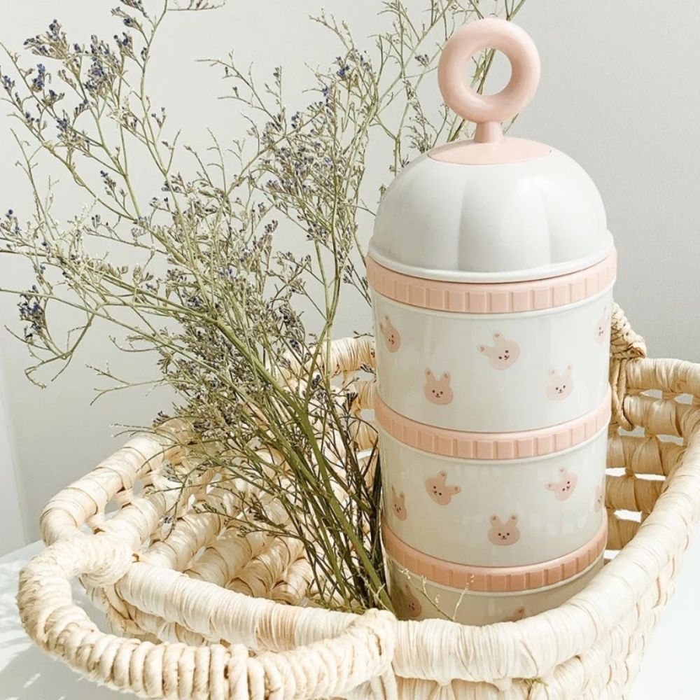 Caja de leche en polvo para be - Baby Food Dispenser reseña y precio