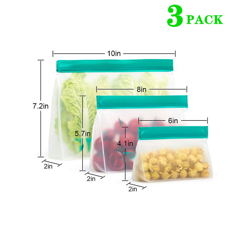 Bolsa de almacenamiento de ali - Food Pouch Reusable reseña y precio