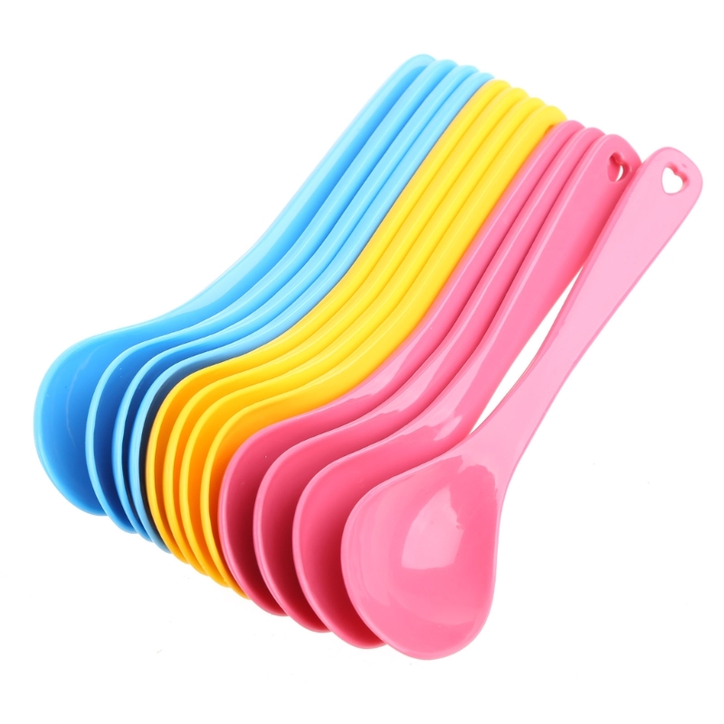 Juego de cucharas de plástico  - Baby Food Eating reseña y precio
