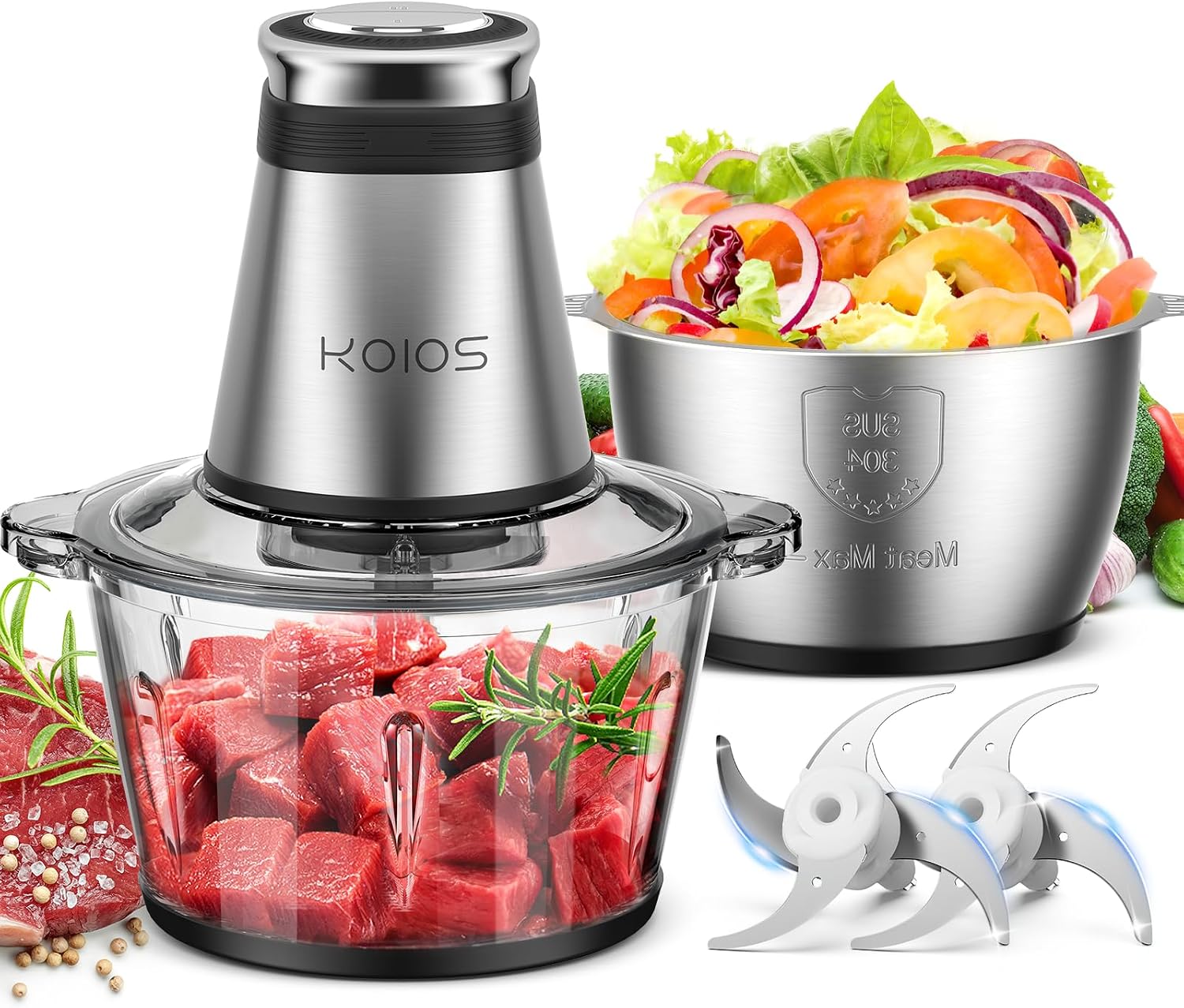 Picadora de Alimentos de 500W, - Veggie Baby Food reseña y precio