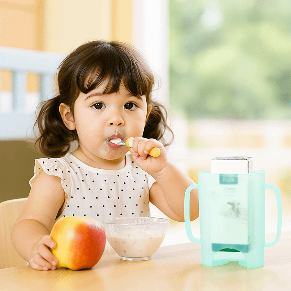 Soporte para Bolsas de Plástic - Baby Food Reusable Pouches reseña y precio